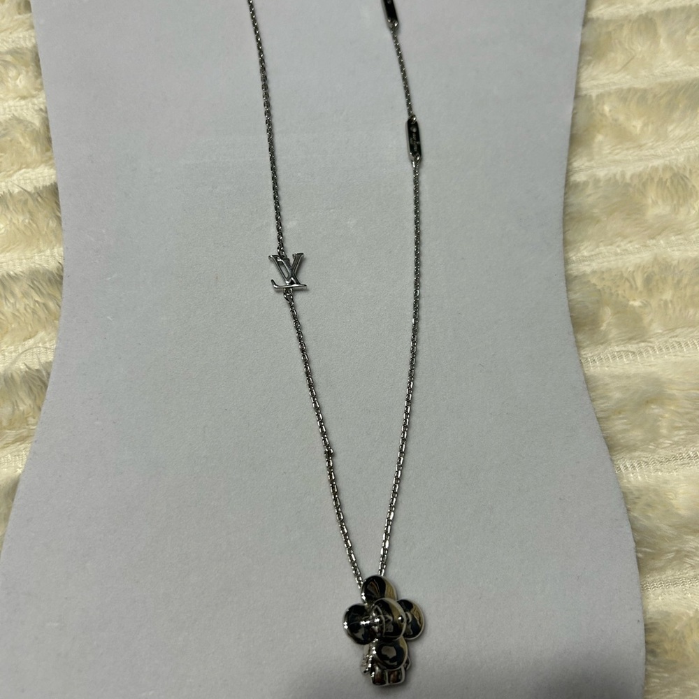 Elegant Silver Charm Necklace